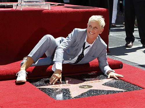 Ellen DeGeneres - nũ MC dòng tính thành cong nhát thé giói