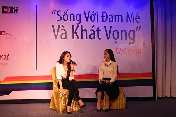 Huong Giang Idol lam giam khao cuoc thi am nhac cho cong dong LGBT Viet