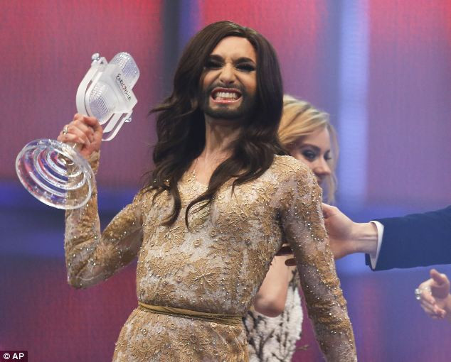  Drag queen  Conchita Wurst chien thang Eurovision Song Contest 2014