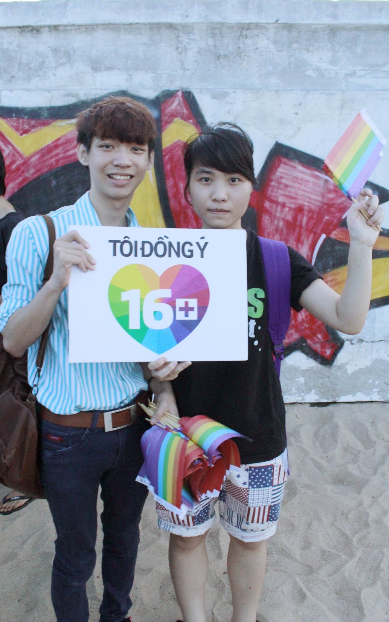 LGBT Nha Trang huong ung ngay IDAHOT 2014