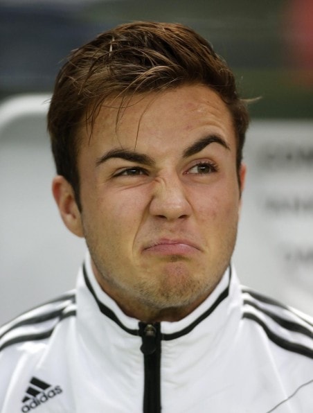 Ve dien trai cua Mario Gotze - nguoi hung nuoc Duc tai World Cup 2014