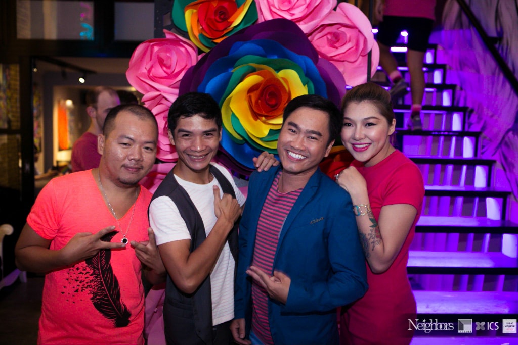 Ha Anh khuay dong Midnight Pink Party - su kien mo man VietPride 2014 