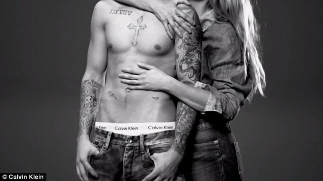 Justin Bieber, Calvin Klein