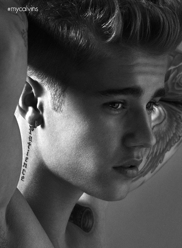 Justin Bieber, Calvin Klein