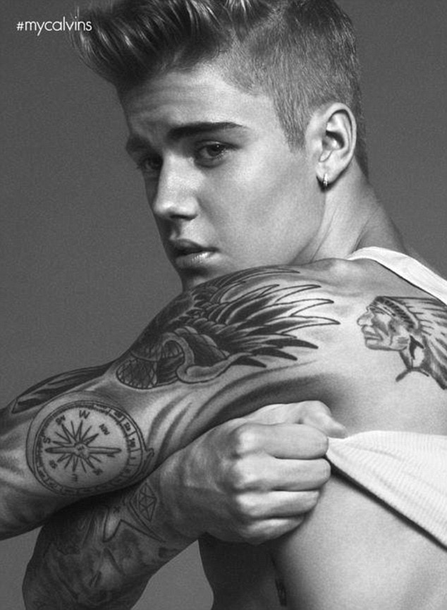 Justin Bieber, Calvin Klein