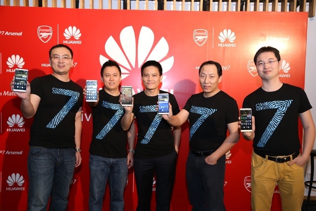 smartphone Huawei, Arsenal P7