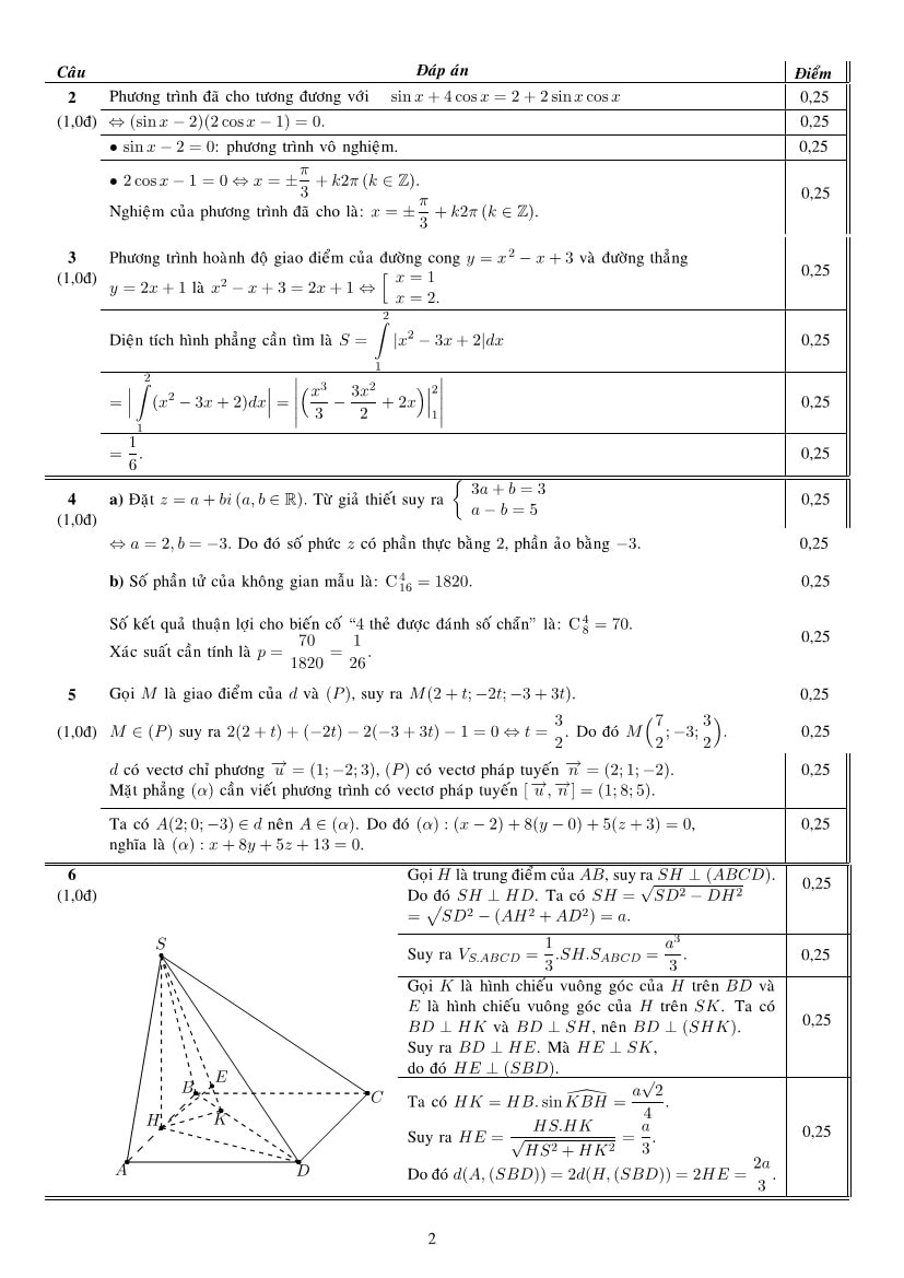 De va dap an thi DH mon Toan khoi A & A1 nam 2014-hinh-anh-3