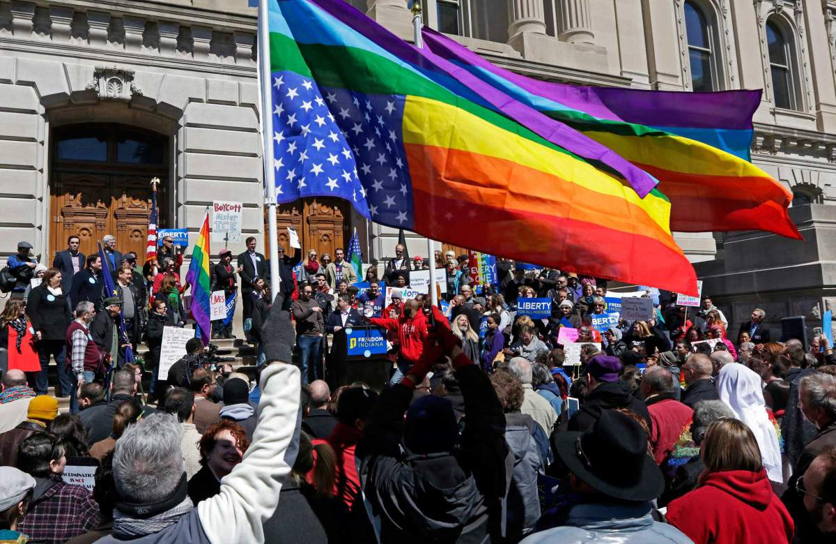 indiana, luat, ky thi, dong tinh, rfra, Religious Freedom Restoration Act