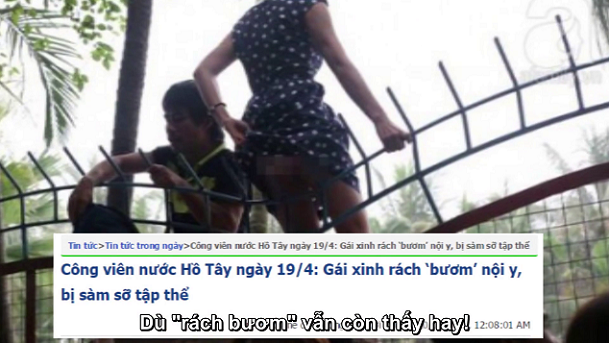 Clip nhac mia mai cac thieu nu Ha thanh treo rao rach noi y-hinh-anh-2