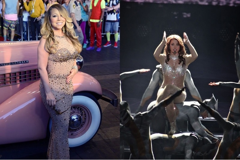 Dam Vinh Hung, Britney Spears, Mariah Carey