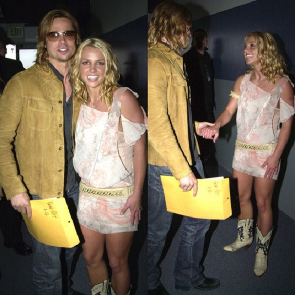 Britney Spears thua nhan tung choang vang truoc Brad Pitt-hinh-anh-1