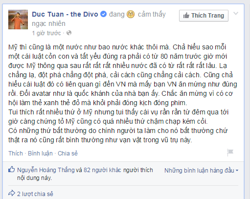 Duc Tuan, LGBT, phan doi