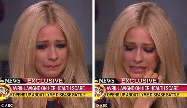 Avril Lavigne roi nuoc mat khi ke ve benh tinh cua minh-hinh-anh-2