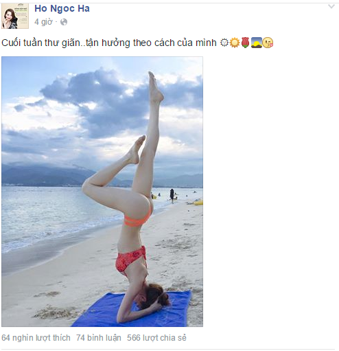hinh anh Ho Ngoc Ha, ca si Ho Ngoc Ha, hinh anh ca si Ho Ngoc Ha, Ho Ngoc Ha, Ho Ngoc Ha tap yoga