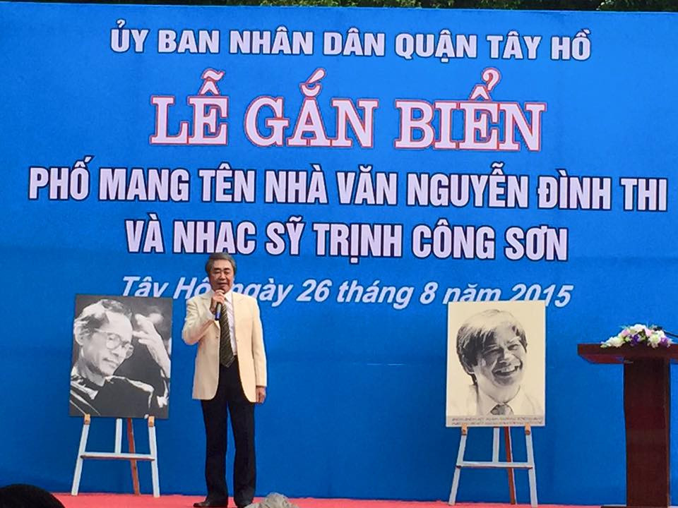 Le gan bien ten con duong Trinh Cong Son