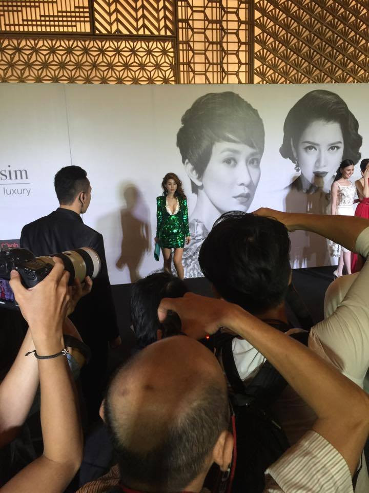 Sao Viet buc xuc vi an ninh trong  Lynk fashion show 2015 -hinh-anh-3