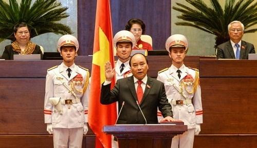 Thủ tướng Chính phủ Nguyễn Xuân Phúc tuyên thệ
