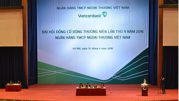 Đại hội đông cổ đông (ĐHCĐ) thường niên lần thứ 9 của Ngân hàng TMCP Ngoại thương Việt Nam (Vietcombank)