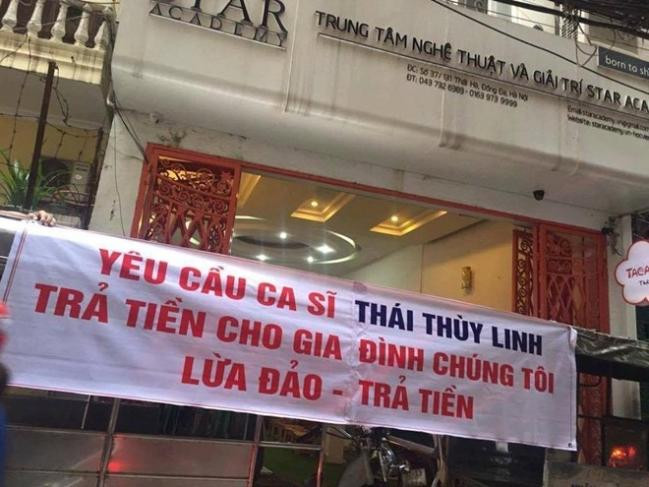 Ca sĩ Thái Thùy Linh bị tố cáo lừa đảo