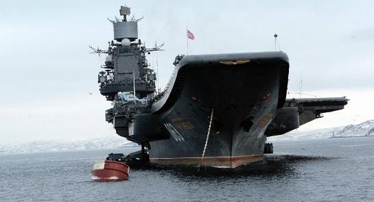 Nga chuẩn bị đưa tàu sân bay Kuznetsov đến Syria 