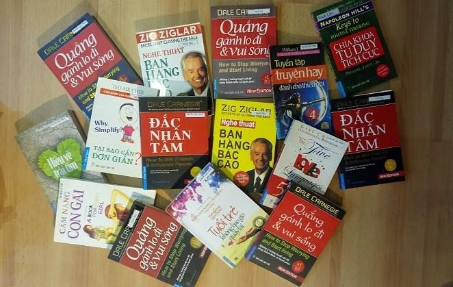 Sách lậu 'Đắc nhân tâm', 'Hạt giống tâm hồn' ngang nhiên xuất hiện 
