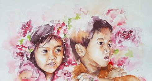 Họa sĩ tranh lụa nổi tiếng mở triển lãm từ thiện ở tuổi 83 