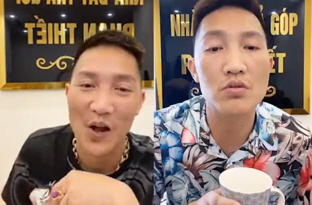 Huấn Hoa Hồng livestream phủ nhận chuyện bị công an truy tìm 