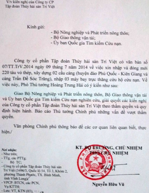 Chong dai gia thuy san Dieu Hien: “Toi khong loi dung vay von uu dai”