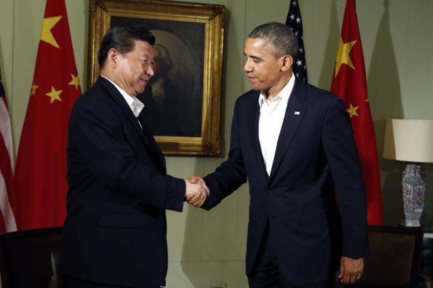 Kết quả hình ảnh cho picture of obama and xi jinping