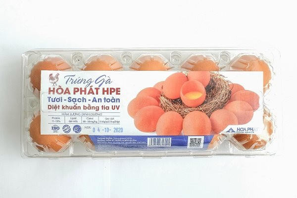 Hòa Phát cung cấp gần 550.000 trứng gà sạch mỗi ngày, lớn nhất miền Bắc 