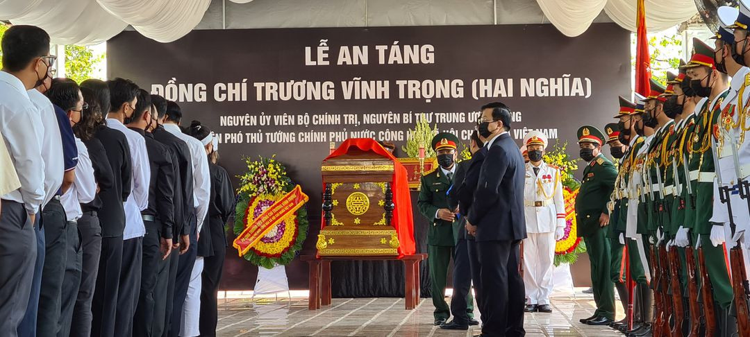 Ông Trương Vĩnh Trọng được an táng tại Nghĩa trang liệt sĩ tỉnh Bến Tre. /// ẢNH: B.B