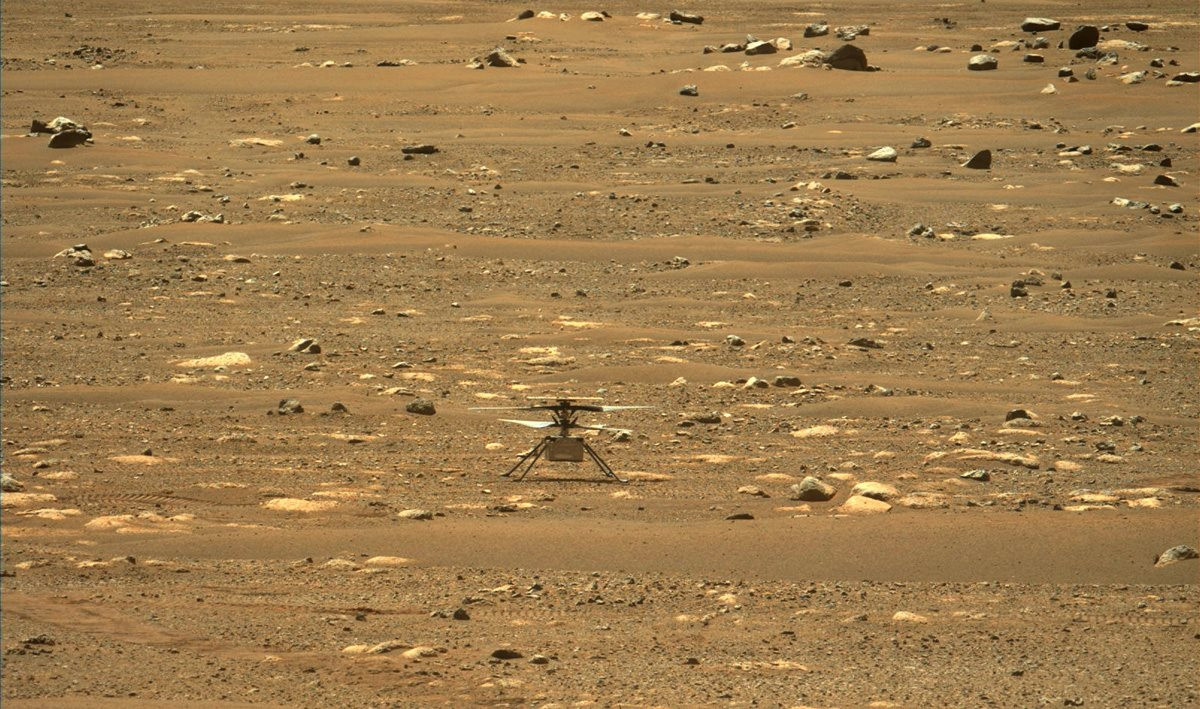 Trực thăng Ingenuity của NASA cất cánh thành công trên sao Hỏa