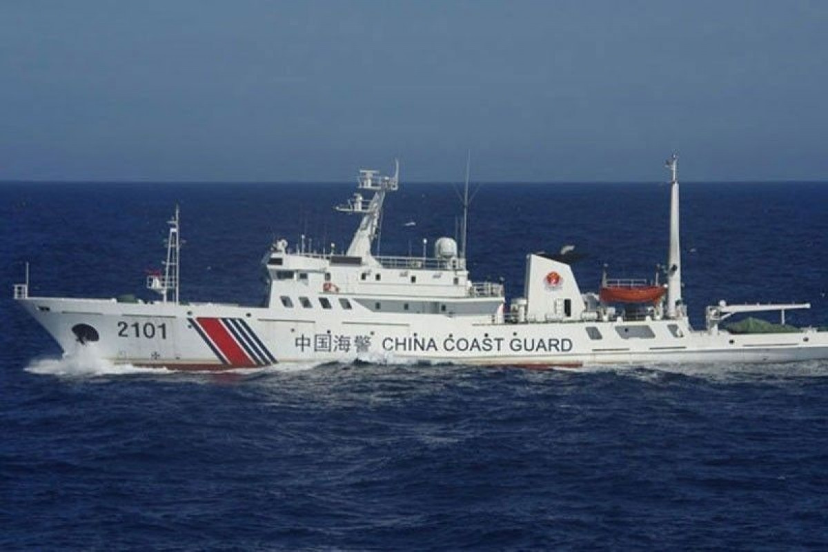 Tàu hải cảnh Trung Quốc. Ảnh: AFP.