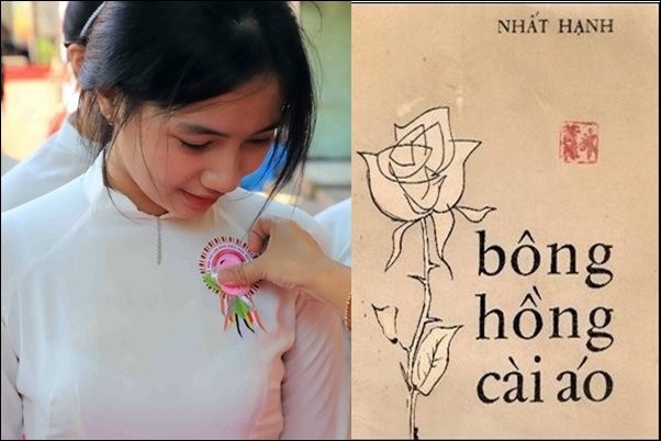 Lễ Vu lan: Cài lên ngực bông hồng, nhớ Thiền sư Thích Nhất Hạnh 