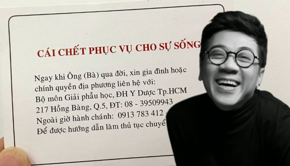 Từ chuyện nghệ sĩ Thành Lộc đăng ký hiến tạng cho y học