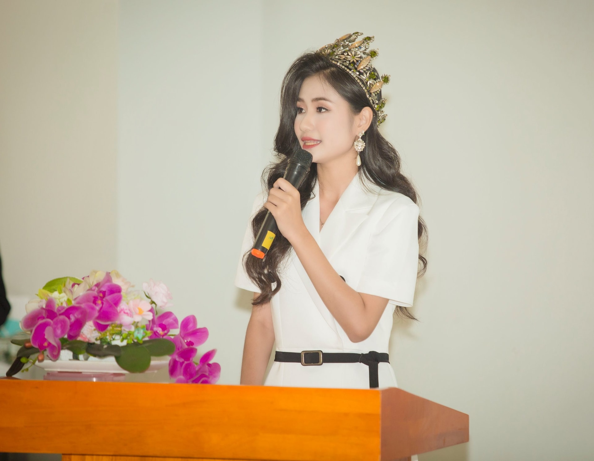 Hoa hậu Thanh Hà nói về những trăn trở dành cho môi trường 
