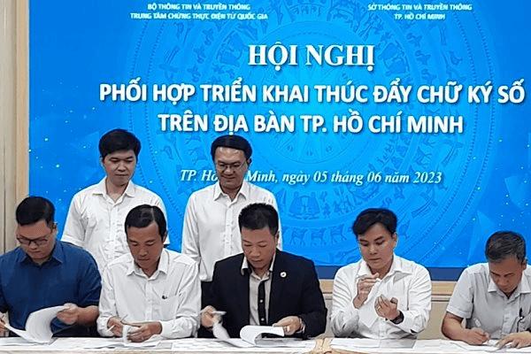 TP.HCM: Tổ chức các gian hàng cung cấp miễn phí chữ ký số cá nhân 
