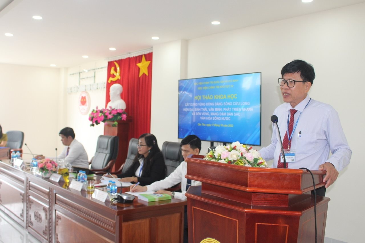 Hội thảo xây dựng ĐBSCL theo hướng bền vững, đậm văn hóa sông nước 