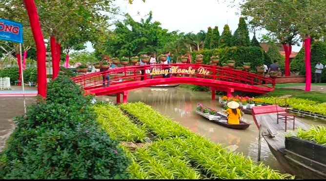 Hoa kiểng Đồng Tháp đang phát triển theo hướng nông nghiệp xanh 