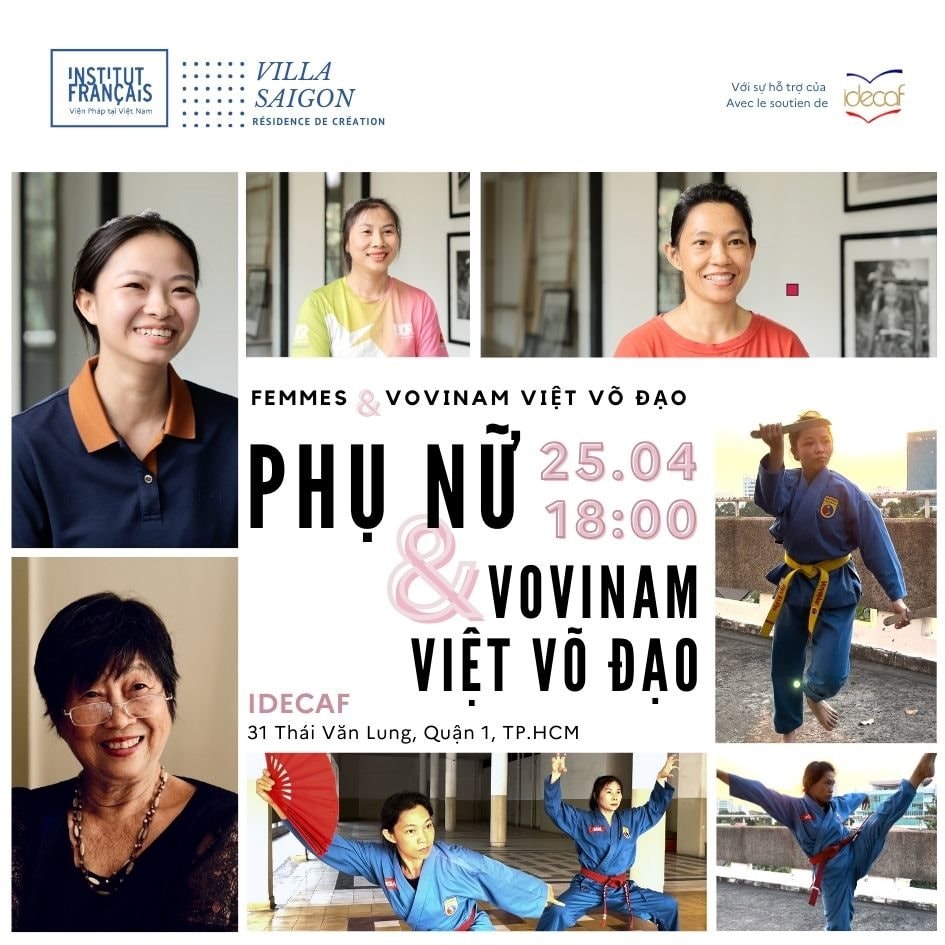 Giao lưu với nghệ sĩ trong phim tài liệu 'Phụ nữ và Vovinam - Việt Võ Đạo'