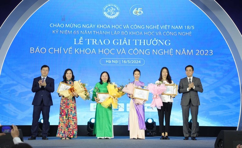 Khởi động Giải thưởng báo chí về khoa học và công nghệ năm 2024- Ảnh 1.