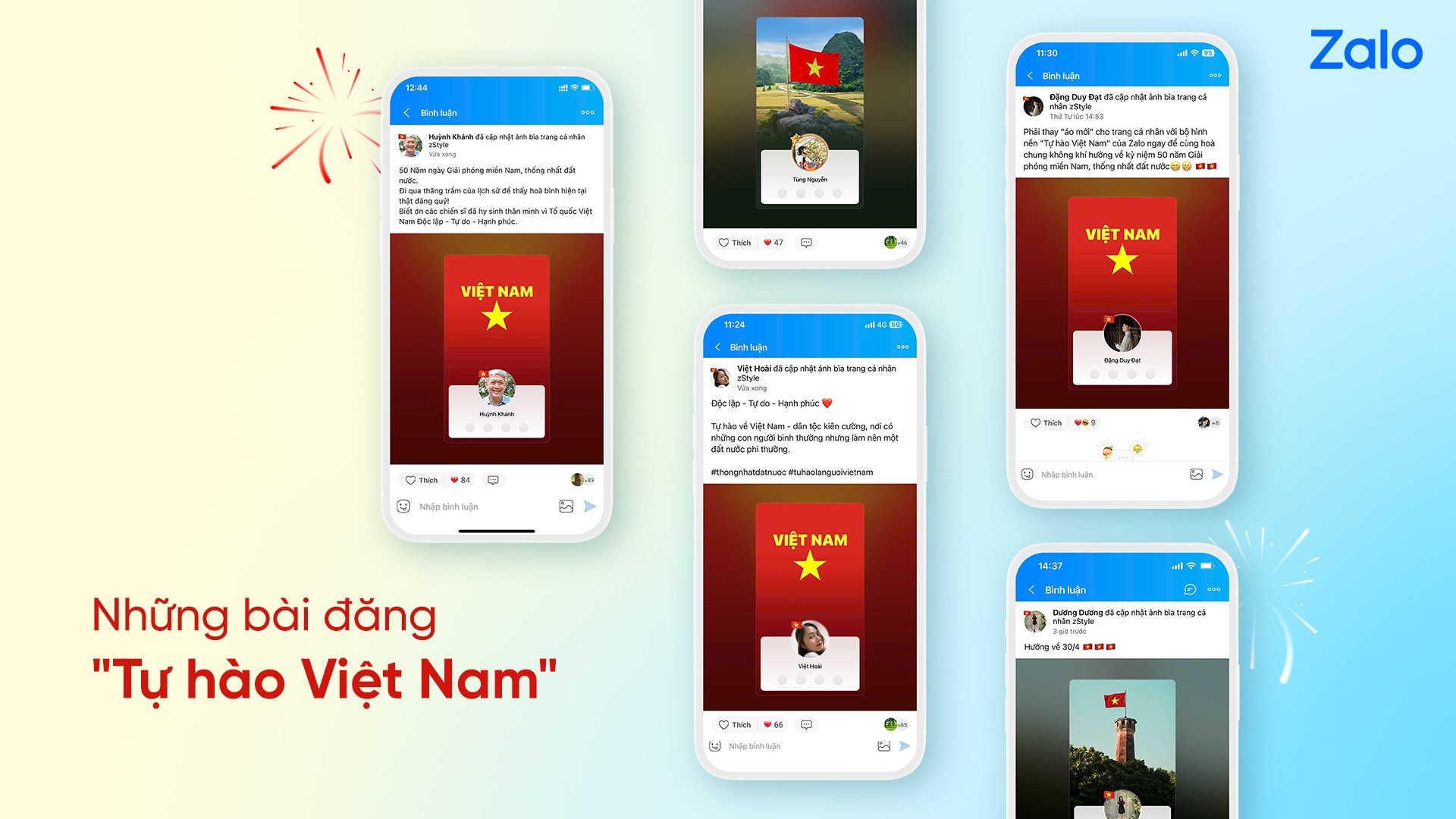1 triệu người dùng Zalo 'treo cờ Tổ quốc' mừng đại lễ 30.4 2 bo_giao_dien_zalo_30.4_02.jpg