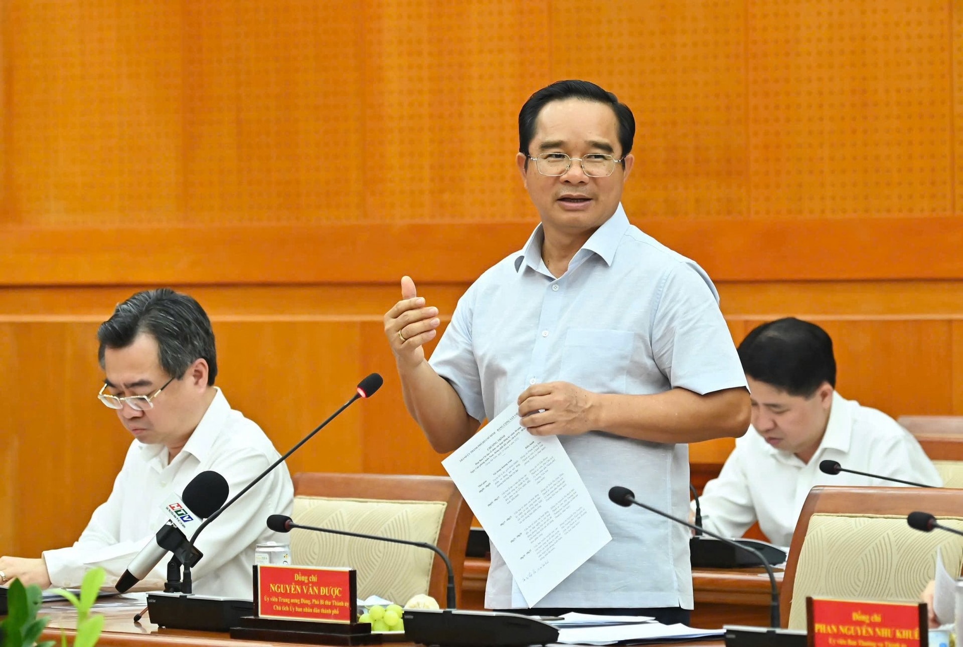 Chủ tịch UBND TP.HCM Nguyễn Văn Được nhận thêm nhiệm vụ quan trọng 