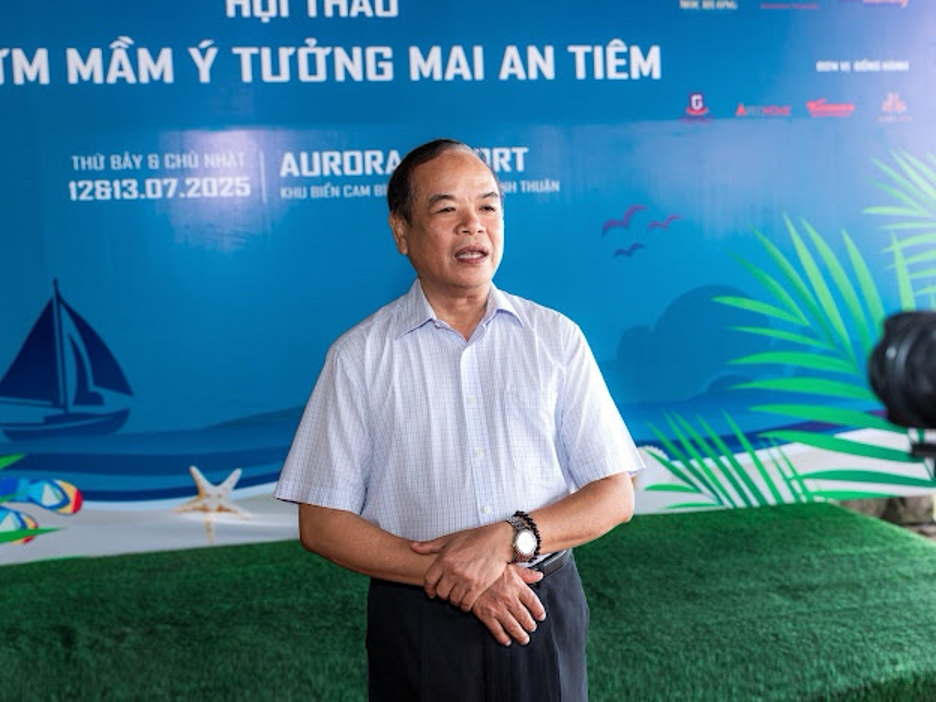 Nguyên Uỷ viên BCH Trung ương Đảng, nguyên Phó ban Tuyên giáo Trung ương – Chủ tịch Hội đồng Họ Mai Việt Nam Mai Văn Ninh đánh giá cao chương trình “Ý tưởng Mai An Tiêm”