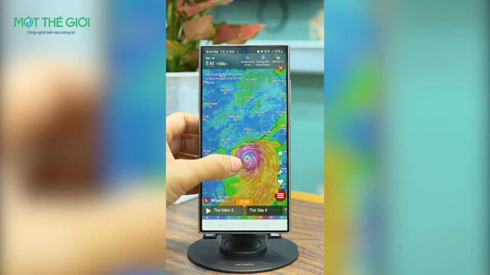 Bản tin video 22.7: Ứng dụng Windy dẫn đầu lượt tải tại Việt Nam khi bão số 3 áp sát 