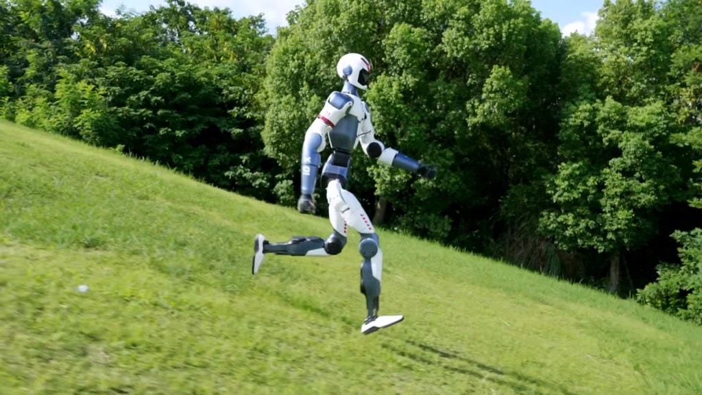 The robot has 26 joints to allow for flexible movement. Unitree Robotics