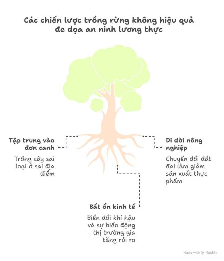 Tín chỉ carbon hôm nay (4.8): Trồng cây gì, ở đâu để đạt Net Zero, đảm bảo an ninh lương thực 