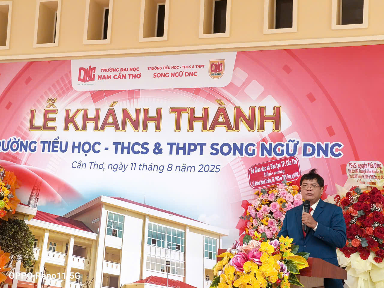 Ông NGUYỄN CHÍ THẮNG, Hiệu trưởng DNC School phát biểu ý kiến