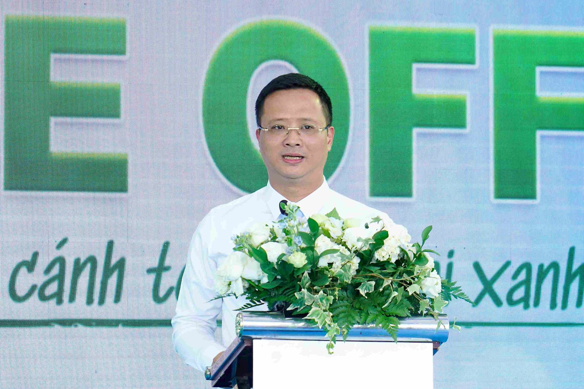 Cục trưởng Cục Hàng không Việt Nam, ông Uông Việt Dũng chúc mừng hợp tác giữa hai đơn vị