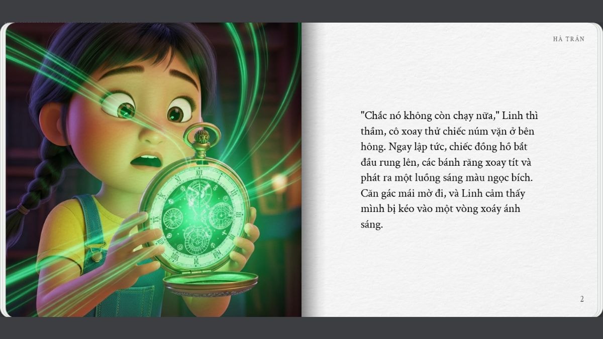 Gemini Storybook: Công cụ AI tạo truyện tranh, sách nói miễn phí 